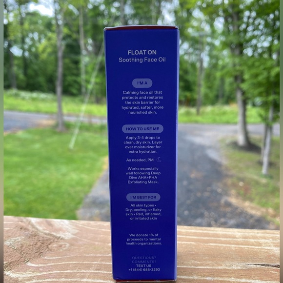 Bubble Skincare Float On Soothing Facial Oil Serum, 1 fl oz / 30ml - Picture 2 of 4